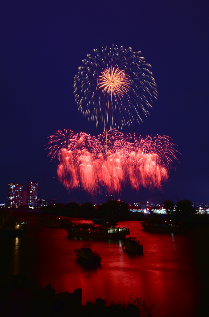 大田区平和都市宣言記念事業 花火の祭典
