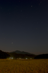 稲と米山