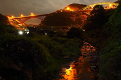 上輪大橋と胞姫橋