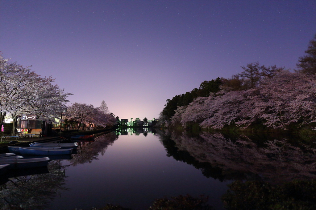 高田城のお堀