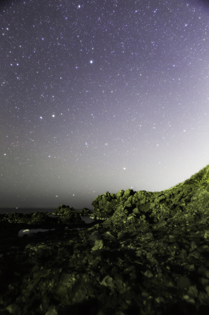 岩だらけ