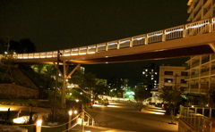 狭山市駅の夜