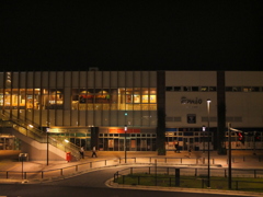 狭山市駅の夜
