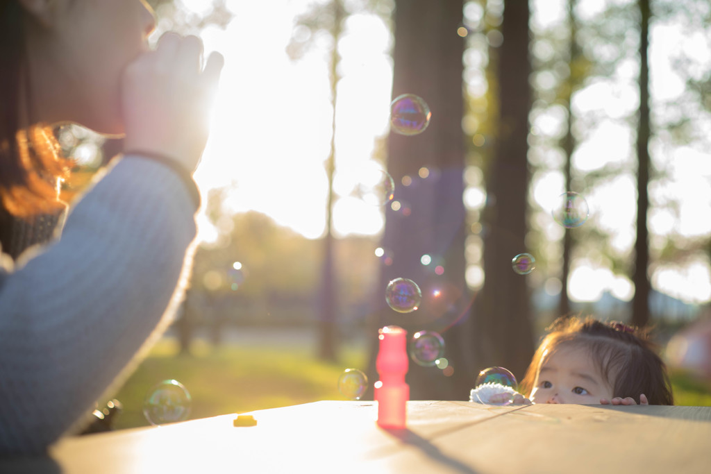 Where are the bubbles going to fly?