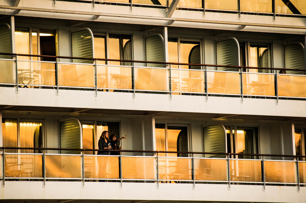 Sunset balcony