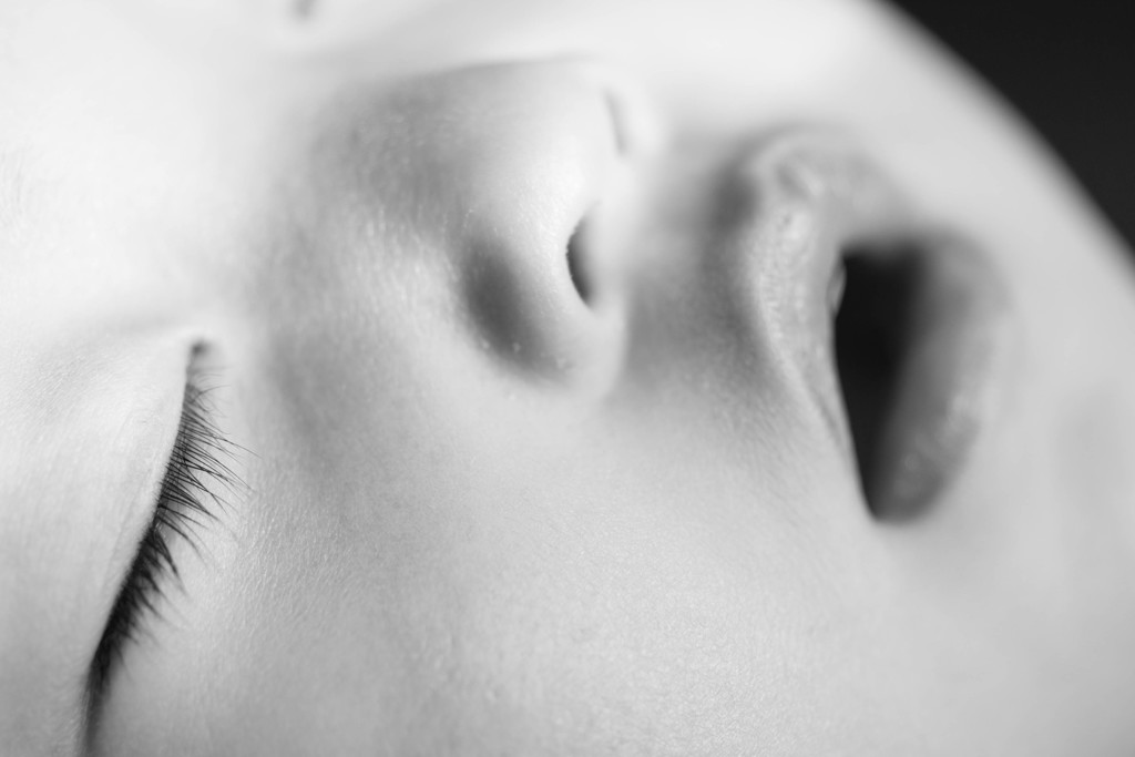 Velvety sleeping breath④