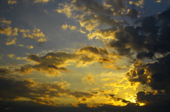 夕日