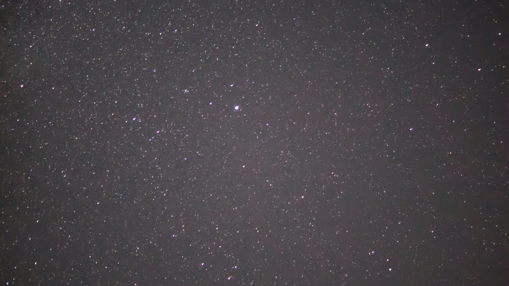霧ヶ峰の夜空
