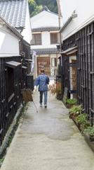 足助の路地
