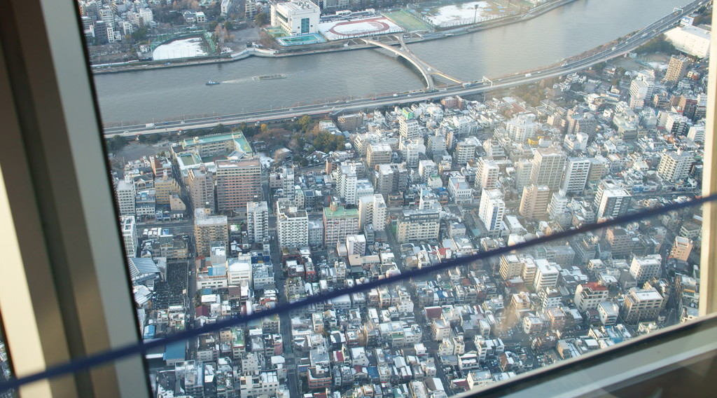 スカイツリー展望デッキ
