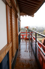 清洲城　屋上
