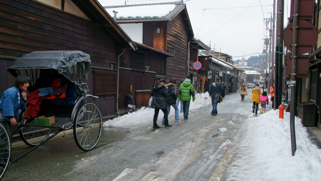 飛騨高山の古い町並み