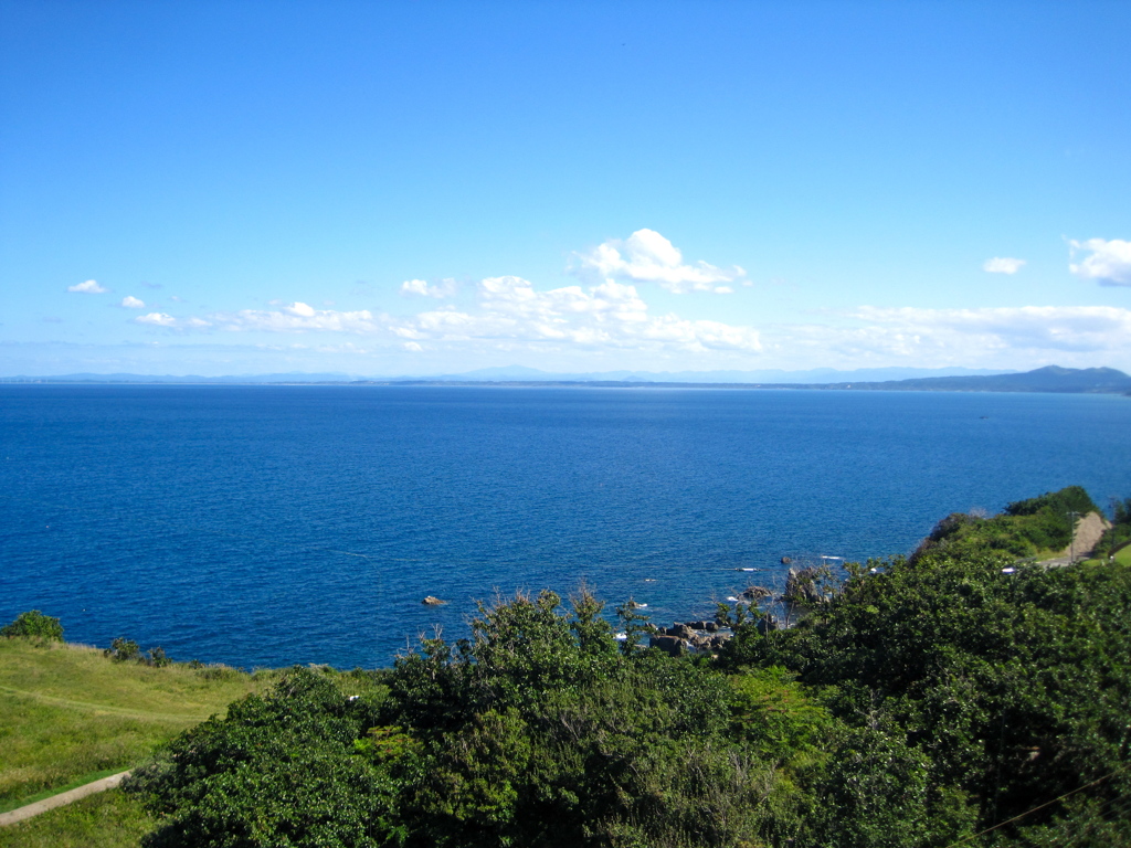 灯台から北側を！