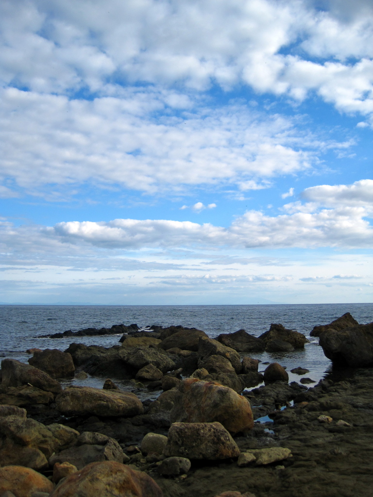 海と空と雲！