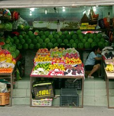 Shanghai　果物屋
