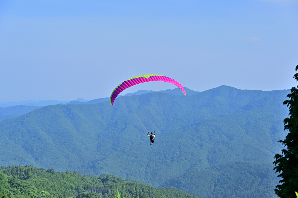 FLYING IN THE SKY！