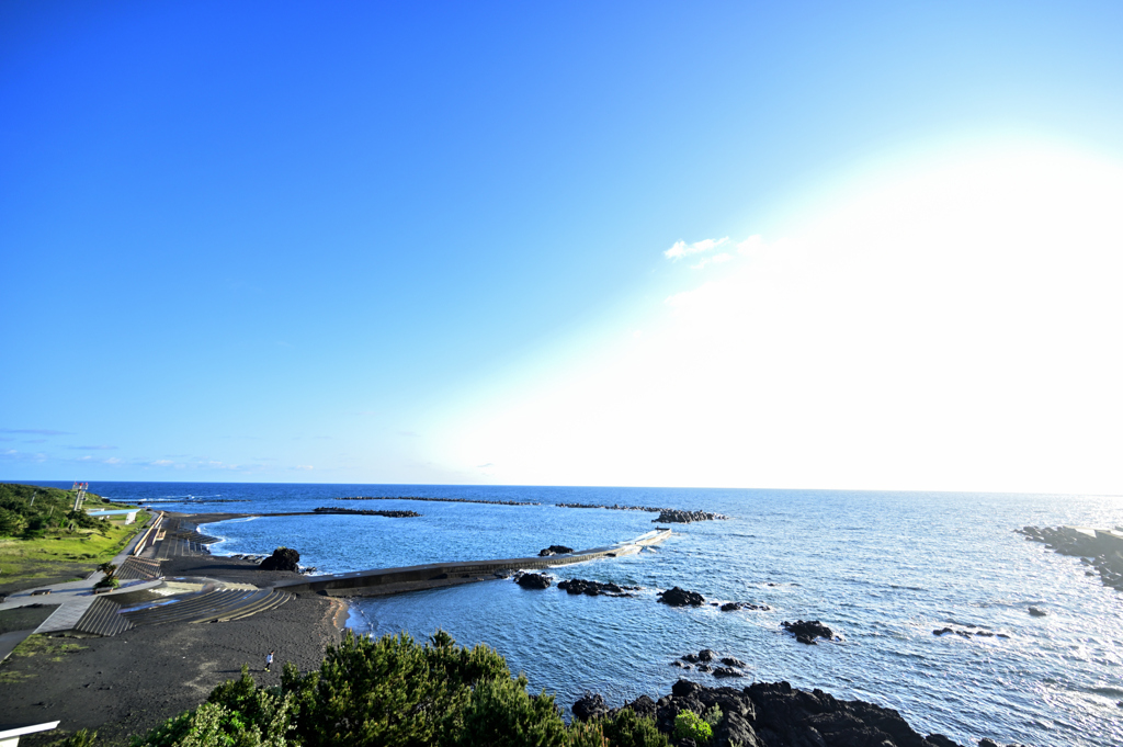 八丈島に来た実感