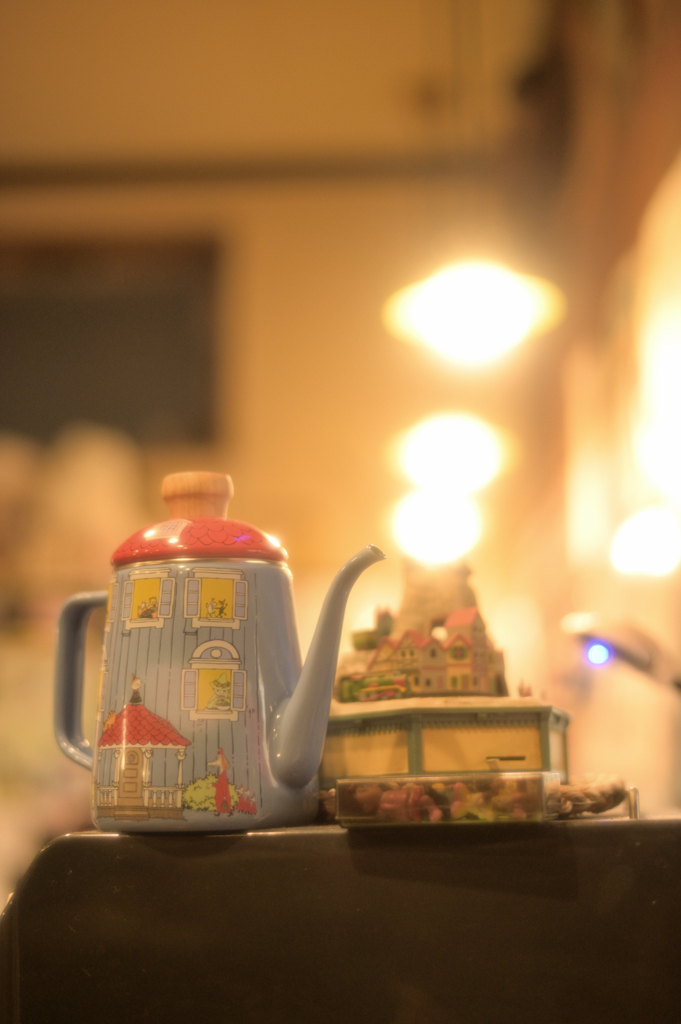 温かいカフェ