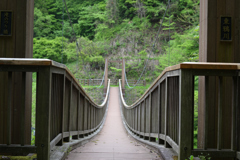 人気ない吊橋