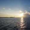 セントレアに沈む夕日