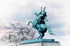 最上義光の騎馬像 ～山形小旅行～