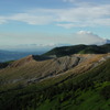 白根山より浅間山を望む