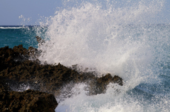 与論島　大波