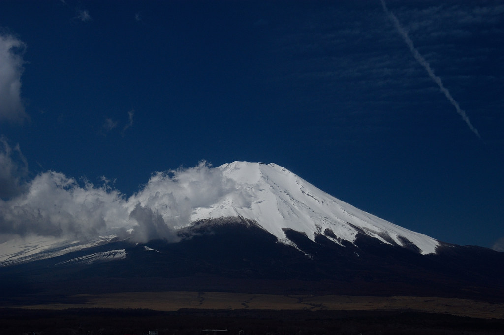 山中湖より