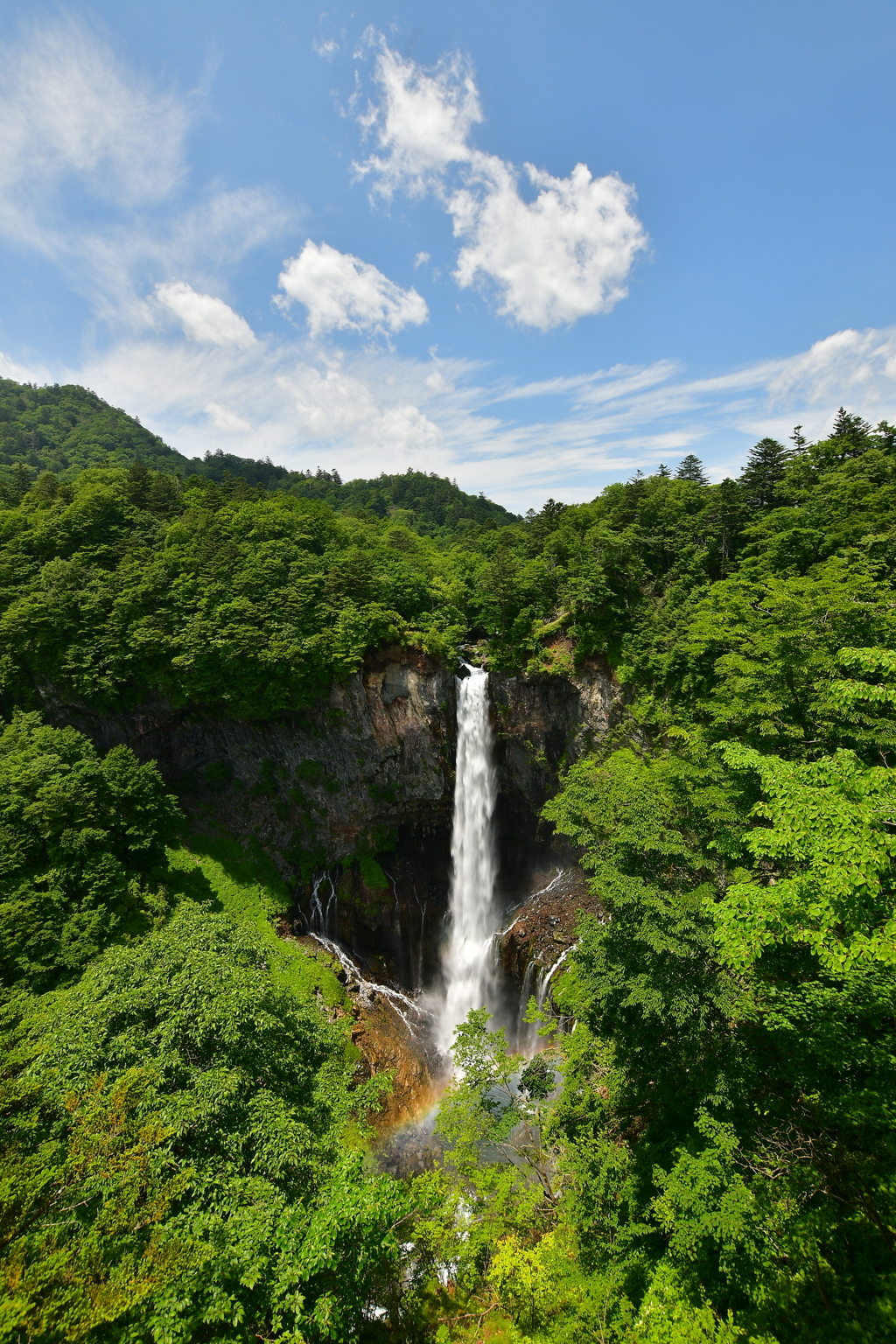 華厳滝 〜梅雨晴れの一時〜