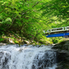 磐越東線　～ 新緑の夏井川渓谷大滝 ～ 