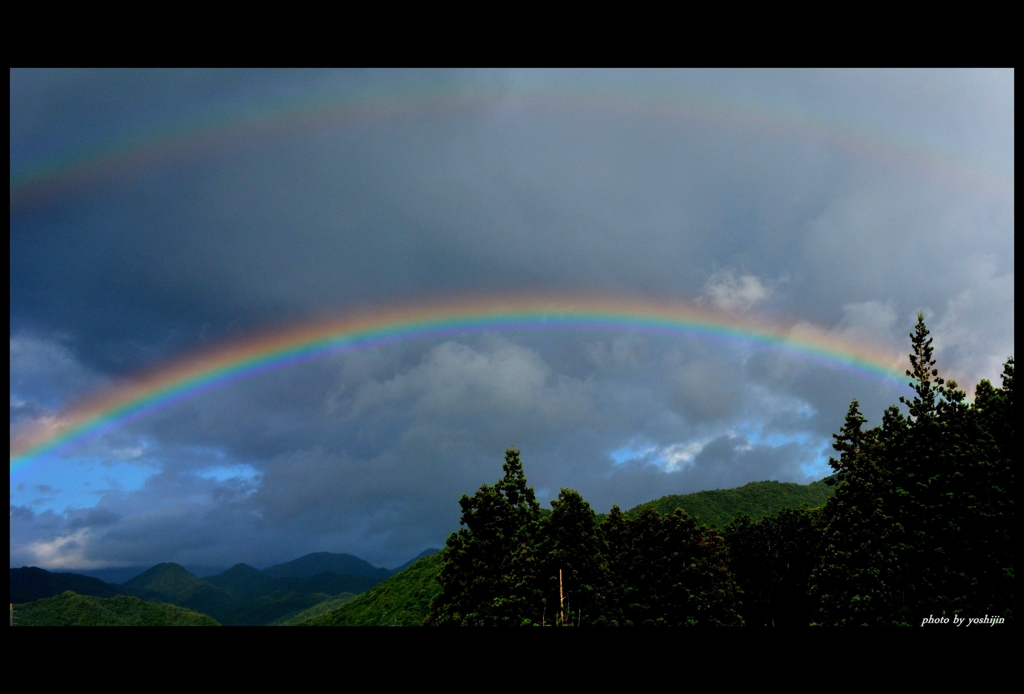 The rainbow of Urabandai