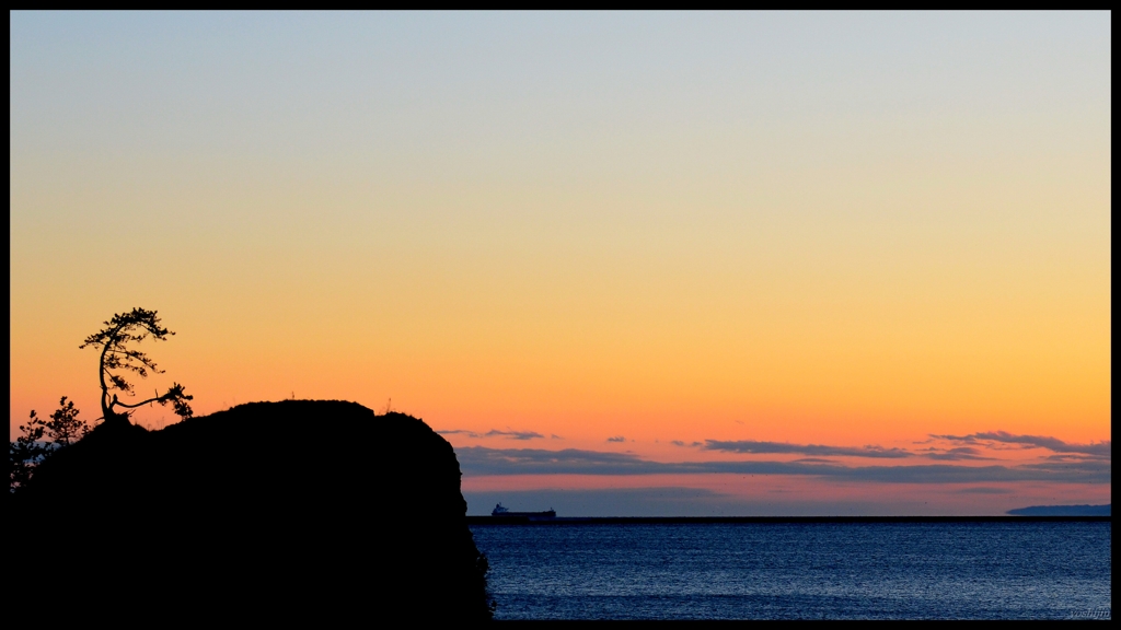 夕刻　～松下海岸～