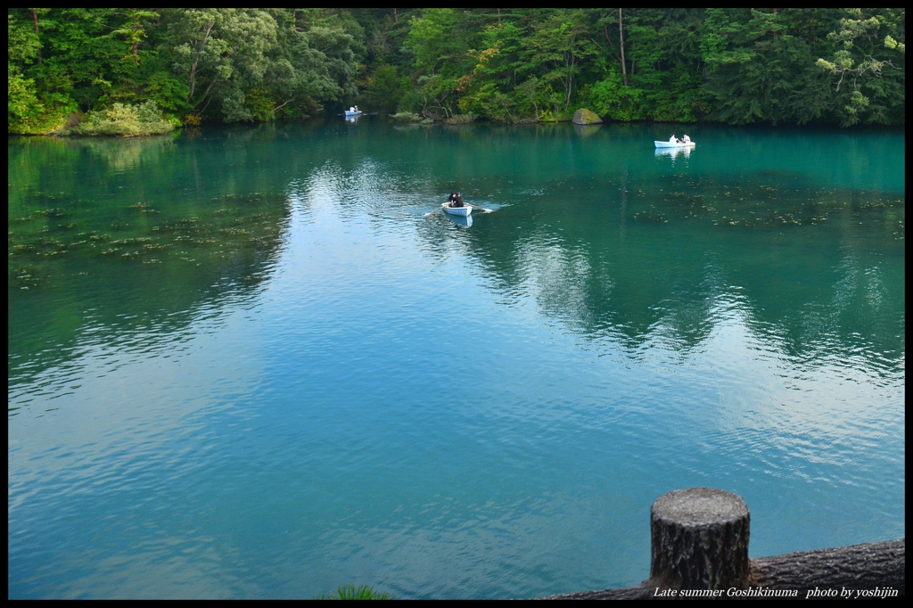 晩夏　五色沼の情景　四　