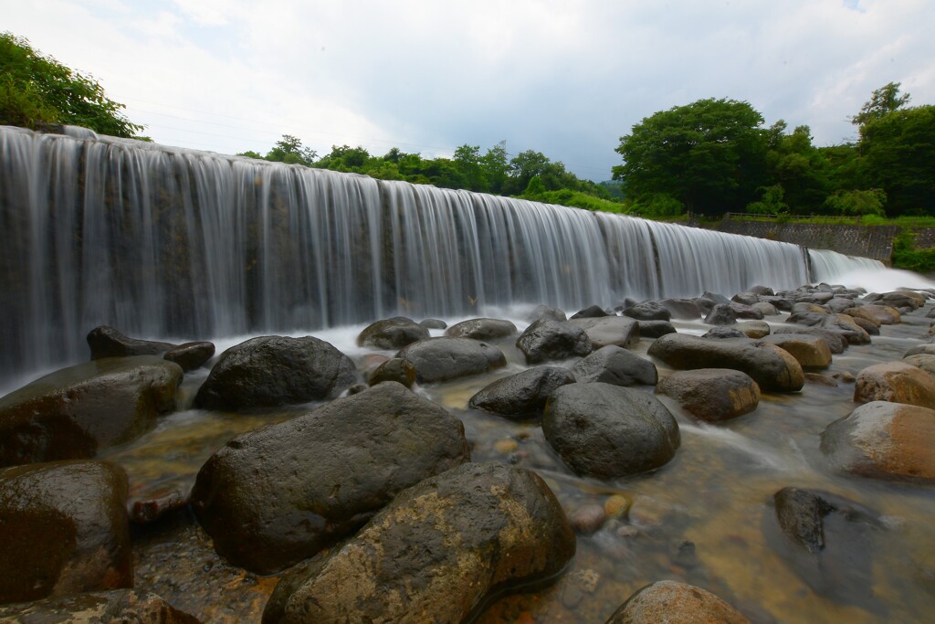 夏の涼　〜地蔵原堰堤〜