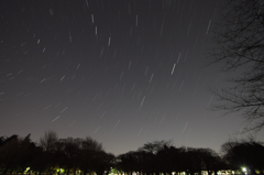 西の夜空