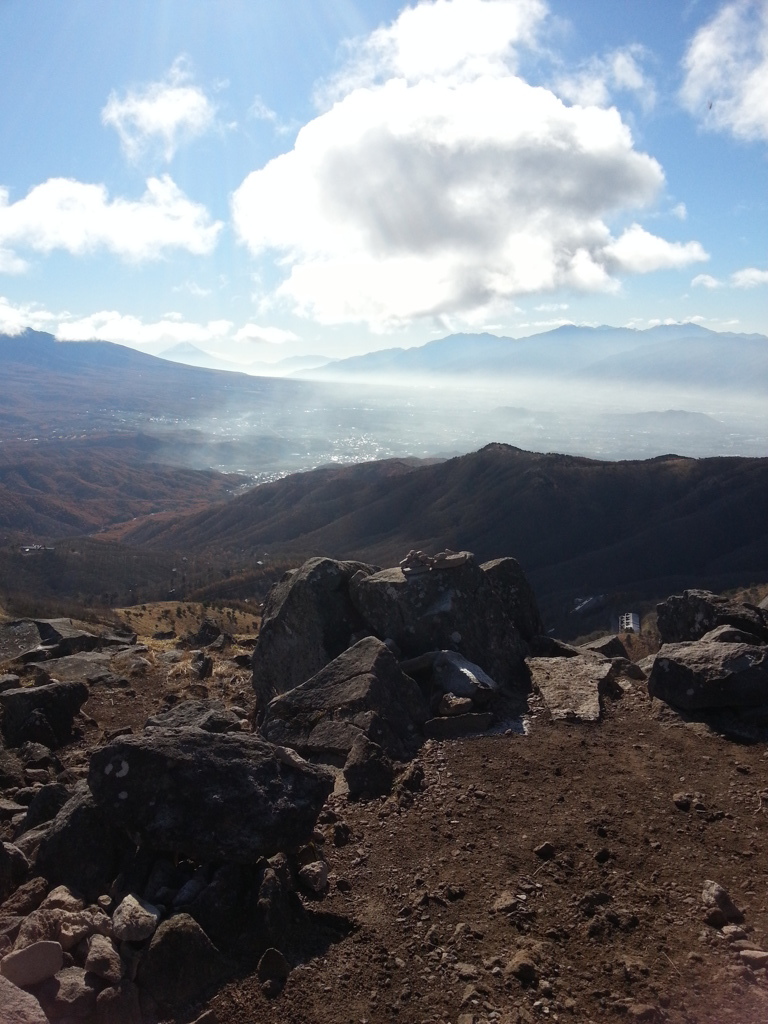 車山山頂より