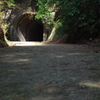 トンネルへと続く道