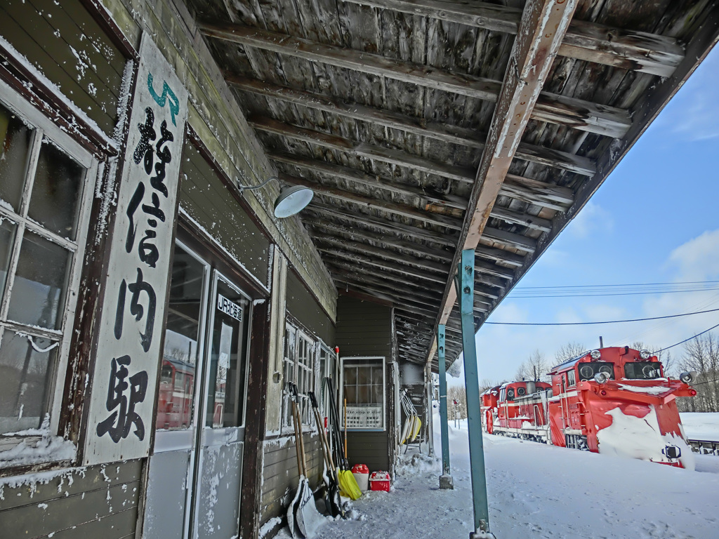 休憩中のラッセル