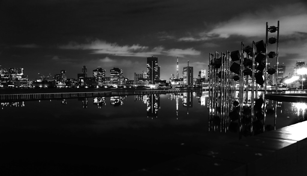 銀夜景