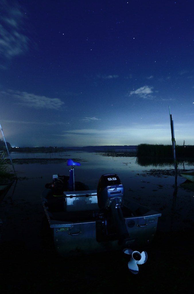印旛の夜