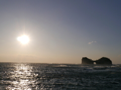 沈みゆく太陽