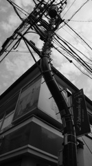 奇怪電柱。