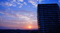 夕日