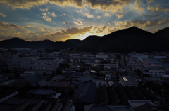 陽が落ちる刻