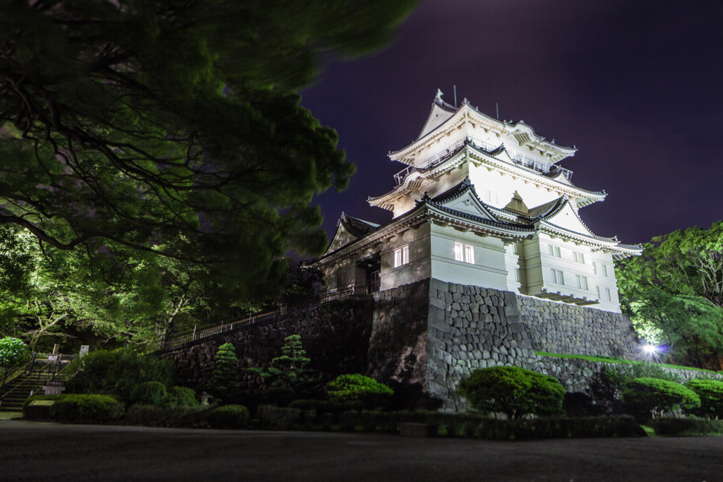 夜の小田原城２