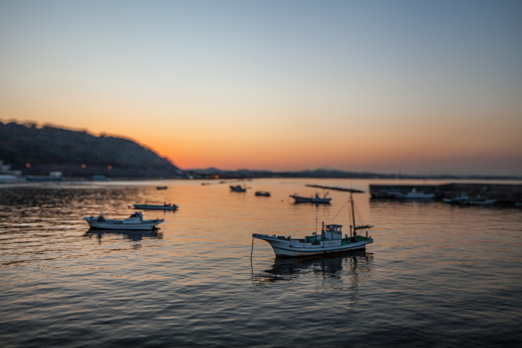 マジックアワー　神奈川の港