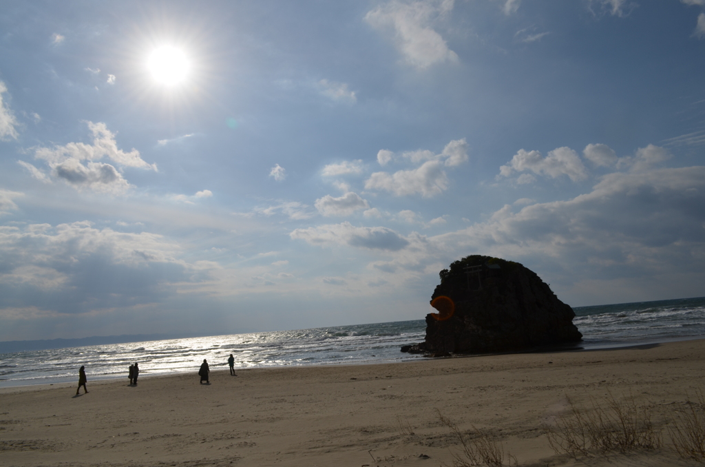 稲佐の浜