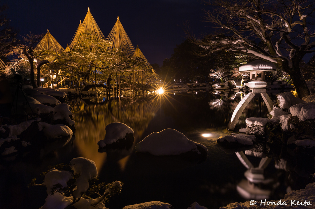【冬の兼六園】