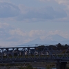 雪をかぶった浅間山