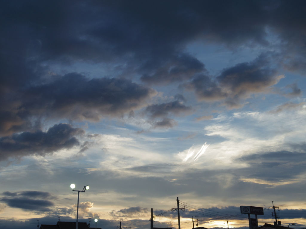 夕焼け空